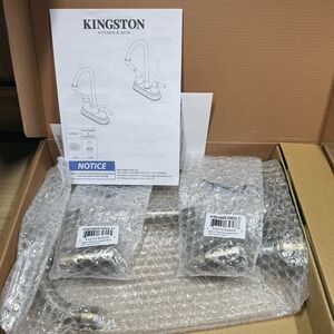 Kingston Brass FB849.NDL Nuvofusion 1.8 GPM Standard Bar Faucet Brushed Nickel
